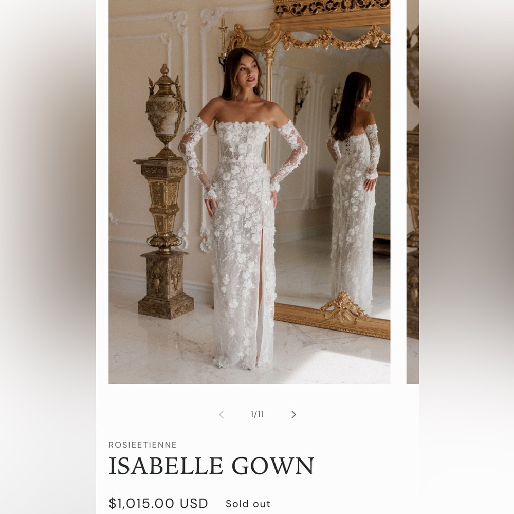 ROSIE ETIENNE ISABELLE GOWN